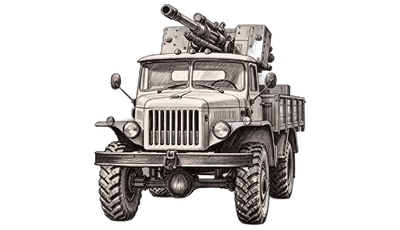 Anti-Air Truck illustration