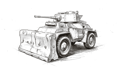 Concrete Barricade illustration