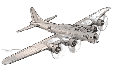 Heavy Bomber illustration