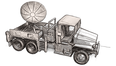 Radar Truck illustration